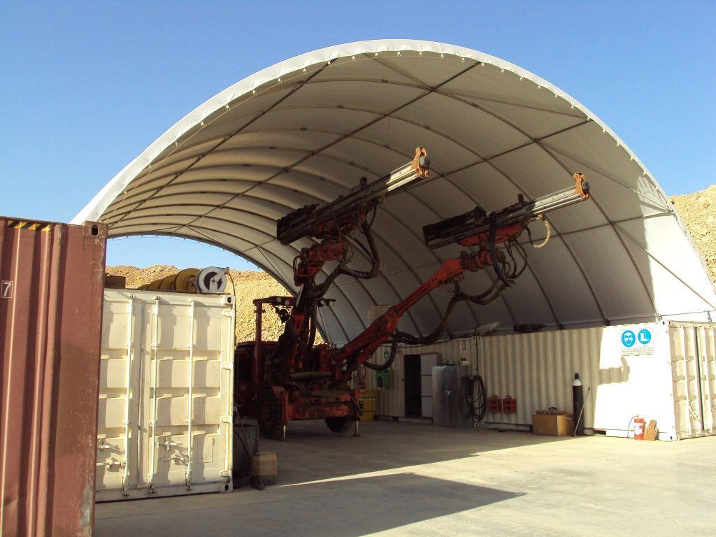 Egypt large equipment shelter
