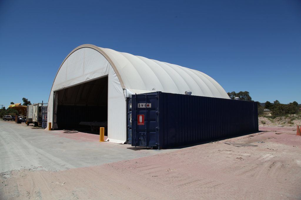 container shed - what is a container shed made of? - DomeShelter Australia
