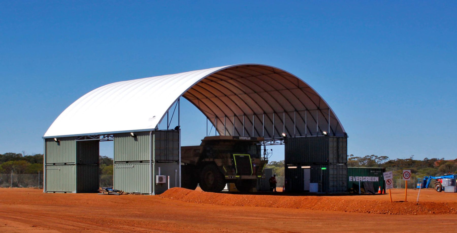 Shipping Container Shed - DomeShelter Australia