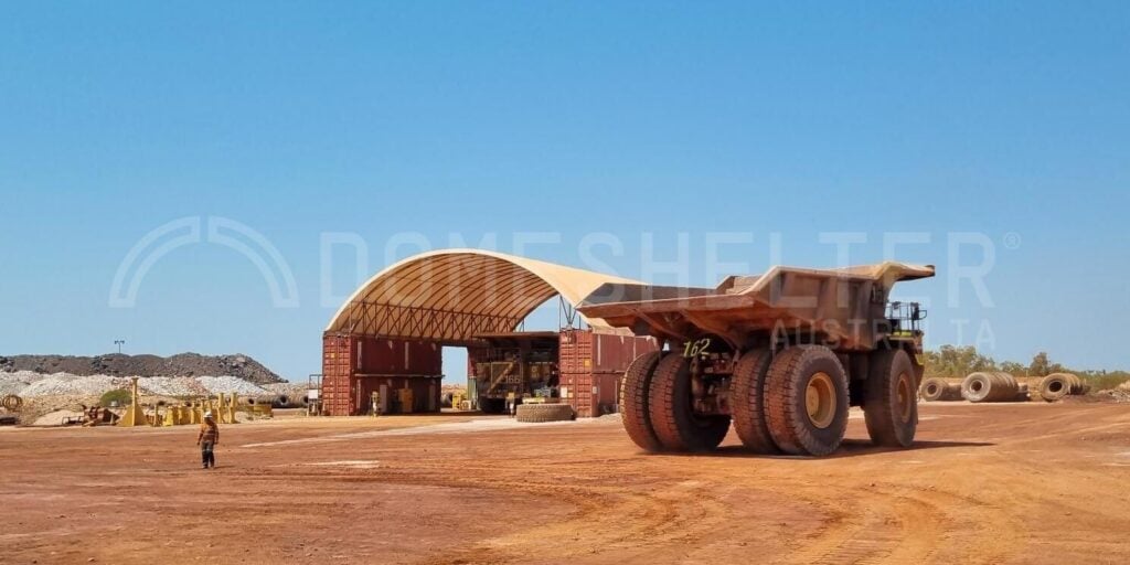 Koolan Iron Ore mine site container shelter