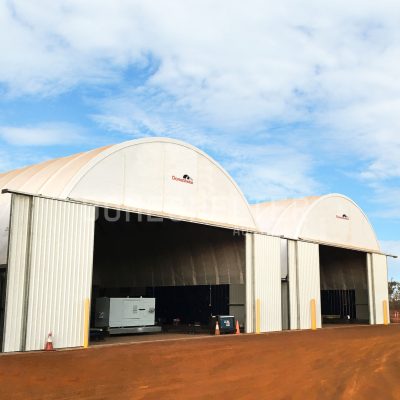 DomeShelter™ Container Mounted model for Monadelphous at Port Hedland