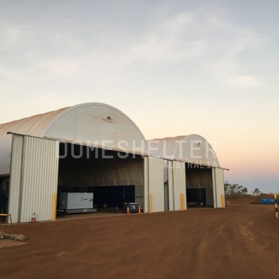 Another DomeShelter™ Container Mounted model for Monadelphous at Port Hedland