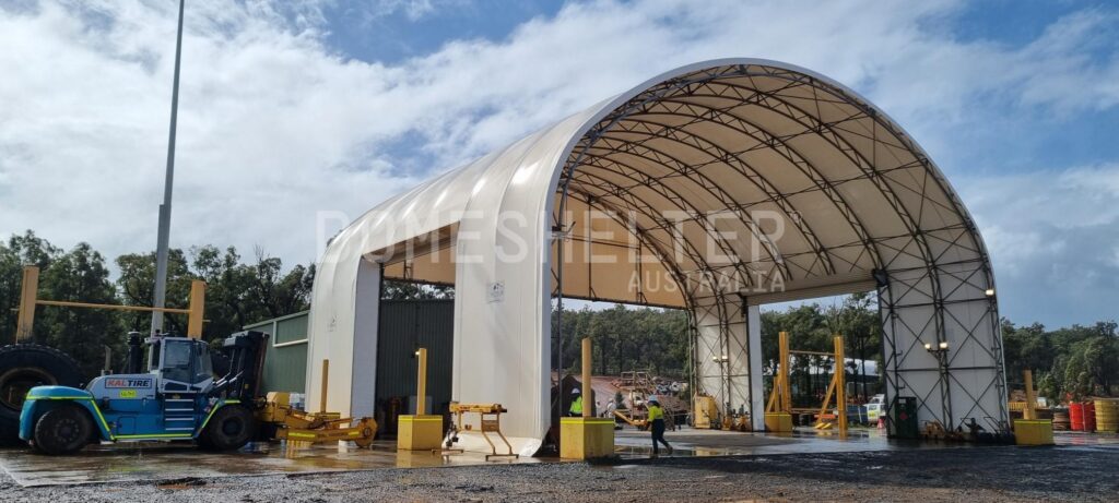 DomeShelter™ Truss fabric structure
