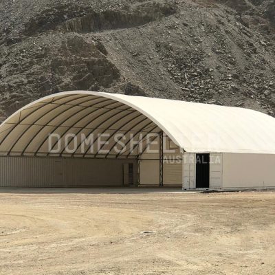 DomeShelter™ Container Mounted model used in Sukari Gold Mine in Egypt.