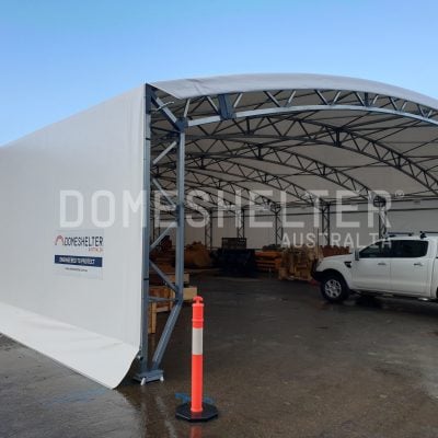 DomeShelter™ Container Mounted model for WesTrac