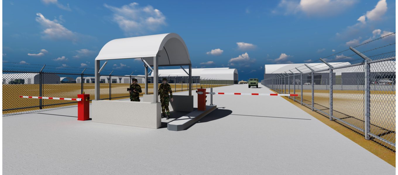 DomeShelter™ for Defence - Guard Shelter in 3D.