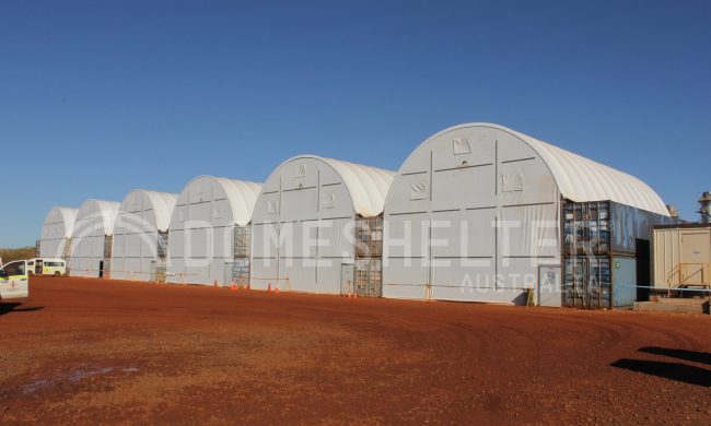 DomeShelter Structure at Citic Pacific Mine