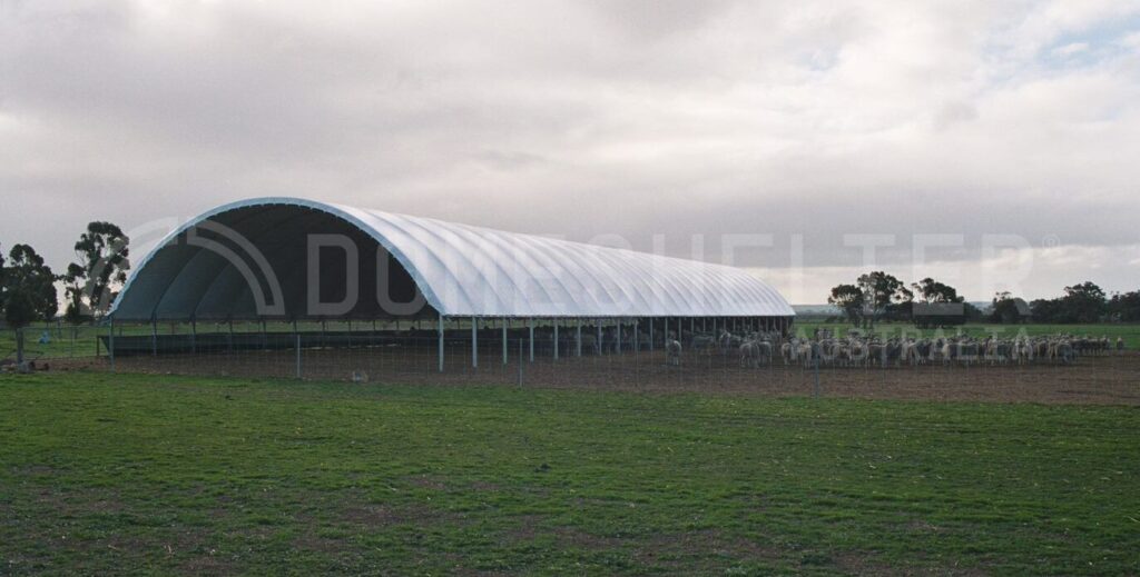 fabric agricultural sheep shelter