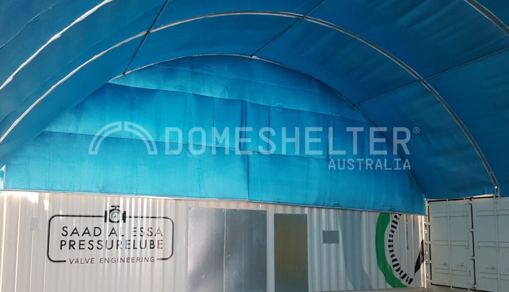 Insulated Fabric Shelter Structure Aircell