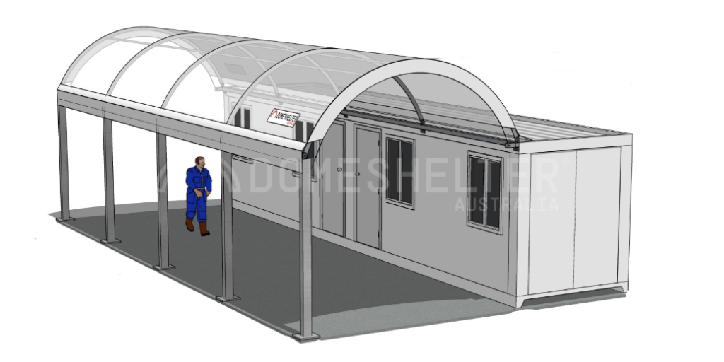 Can I Mount a Fabric Shelter on Transportables?