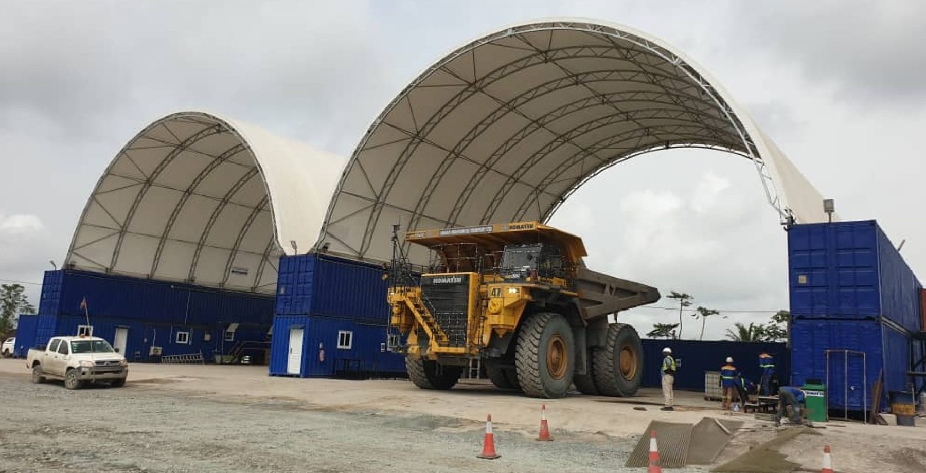 Ghana Mine Shipping Container Shelter