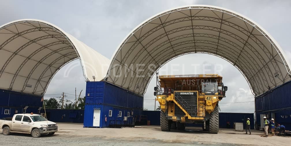 DomeShelter Container Shelter Ghana