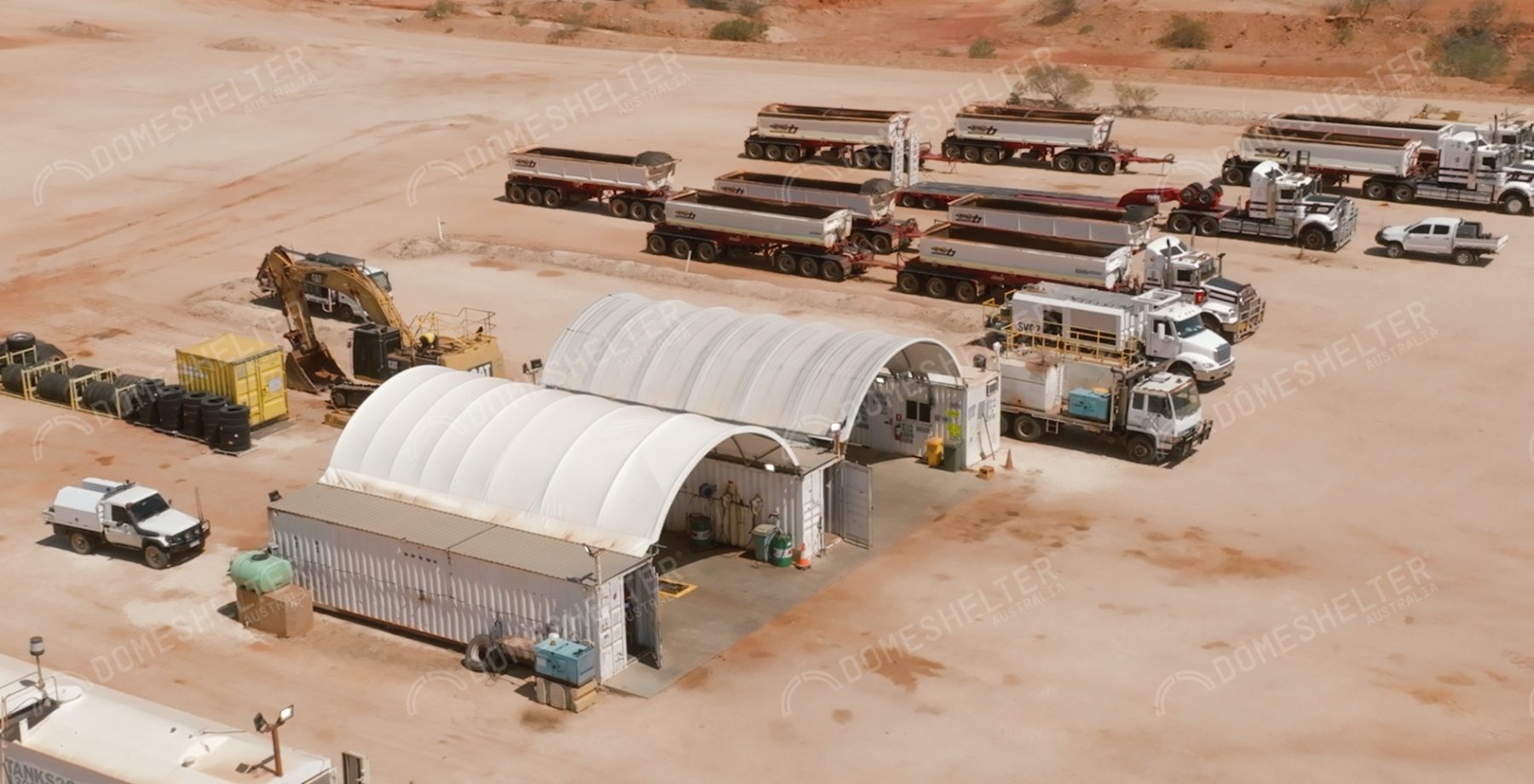 Port Hedland Container Dome Shelter North West Quarries