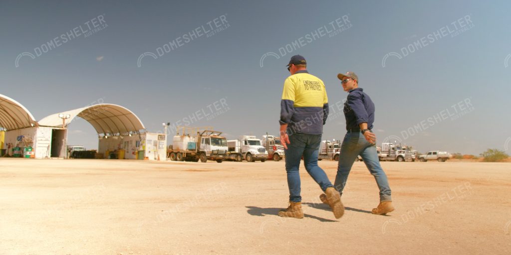 Port Hedland Container Dome Shelter North West Quarries