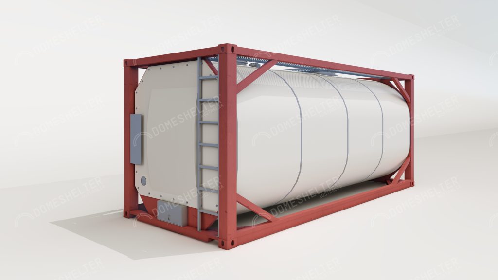 Tank Container Illustration