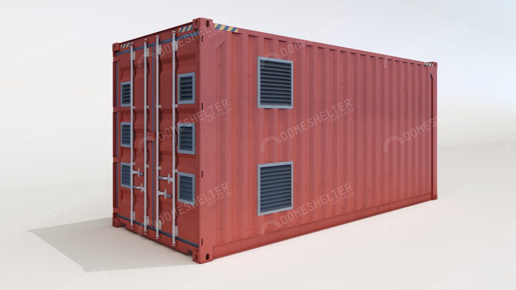Ventilated Container Illustration